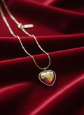 Anti tarnish Heart Pendant Chain