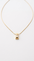 Élan Minimal Necklace |18K Gold Plated Tarnish Free Minimal Pendant Necklace”